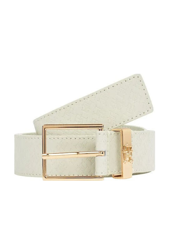 Tommy Hilfiger Th Monogram Leather Women's Belt...