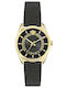 Versace V-circle Γυναικείο Ρολόι 36mm Μπαταρίας με Γκρι Υφασμάτινο Λουράκι