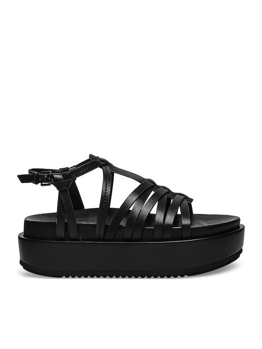 Badura Sandale Casual Damă Negru