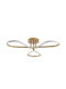 Opviq Damla Ceiling Mount Light 68cm Yellow with Integrated LED