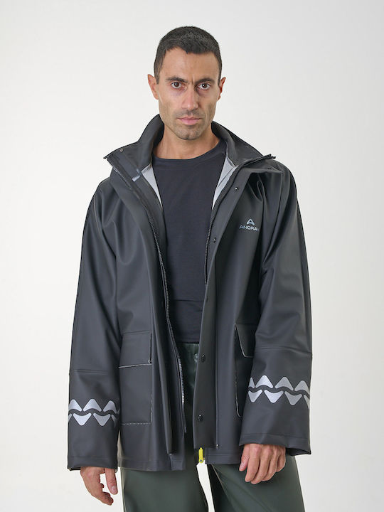 Anorak Jachetă de lucru cu elemente reflectorizante Impermeabil Anorak Jachetă de lucru cu elemente reflectorizante Impermeabil