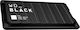 Western Digital Black P40 Game Drive USB-C Εξωτερικός SSD 1TB 2.5" Μαύρο