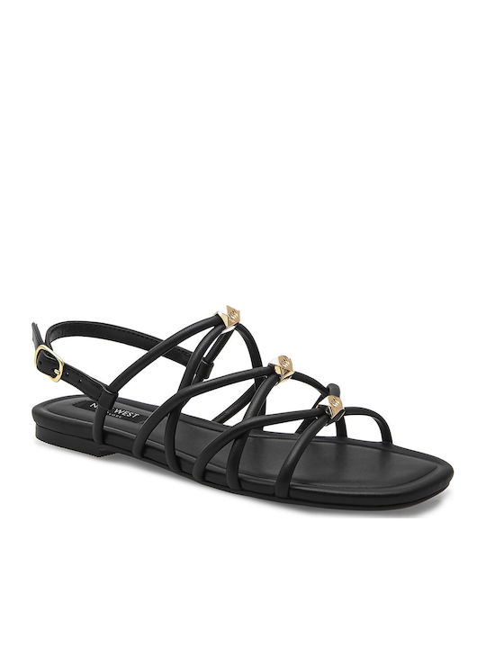 Nine West Flache Sandalen für Damen in Schwarz ...