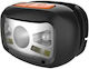 3w Headlamp 90 Lm Ip20 1200 Mah Micro Usb 3 Light Intensity Levels 6700 7500 K