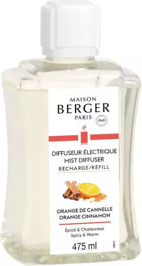 Maison Berger Paris Nachfüllflüssigkeit für Diffuser mit Duft Orange-Zimt 6456 475ml