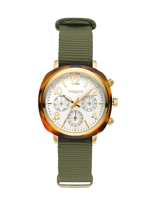 Vogue Damenuhr 35,5mm Chronograph Batterie mit ...