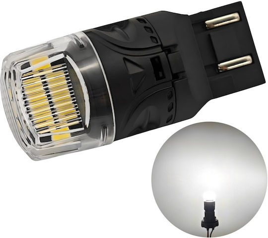 W21/5w Led Bulb 7443 12v Canbus 1800lm White