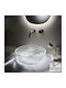 Voss Надеждна мивка Стъкло 40x40x12см Glass Clear