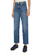 Layla Women's Jean Trousers in Slim Fit Blue