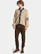 Pantaloni Chino Brown