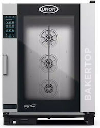 Φούρνος Αερίου Combi 10 Θέσεων Unox Bakertop Mind.maps Countertop Plus Xebc-10eu-gplm Φούρνος Αερίου Combi 10 Θέσεων Unox Bakertop Mind.maps Countertop Plus Xebc-10eu-gplm