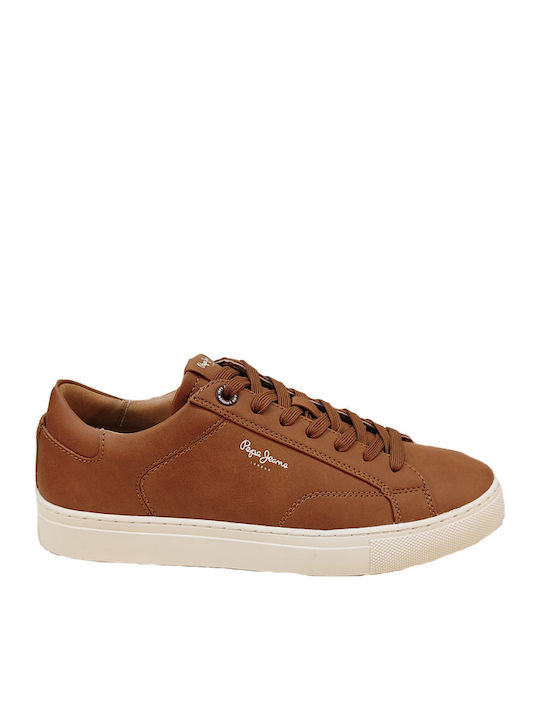 Pepe Jeans Joe Basic Sneakers Tan Brown