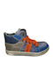 Kids Boots with Laces Blue