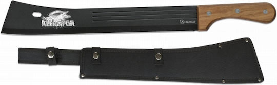 Martinez Albainox Machete Survival Brown with Blade made of Steel in Sheath