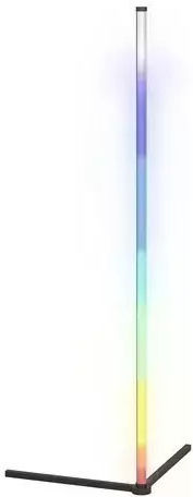 LED Подова Лампа В120xД120см. с RGB Светлина Бял