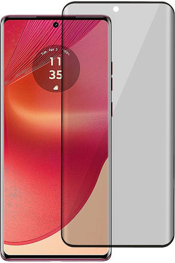 Full Face Tempered Glass Negru (Motorola Edge 50 Fusion)