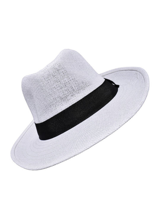 Hat Fedora White