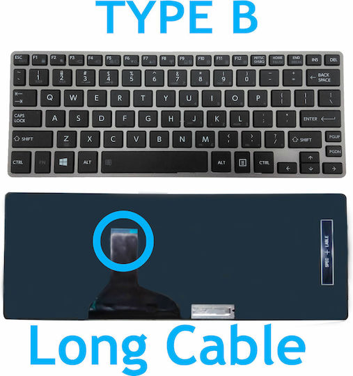 Laptop-Tastatur Für Toshiba Portege R700 R705 R830 R835 R930 R935 Und Englisch (US) Tastatursprache In Schwarz