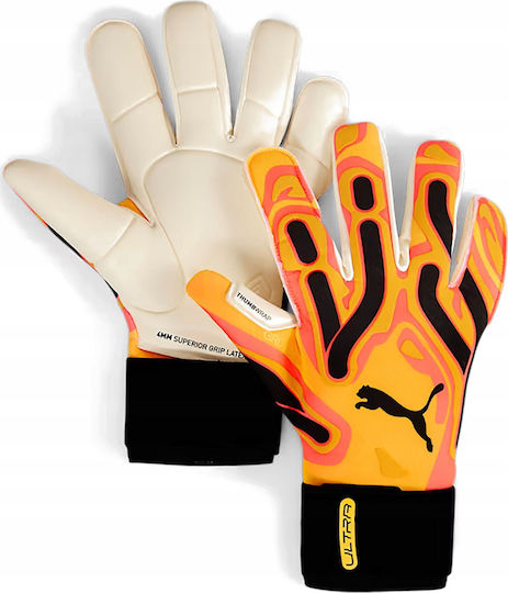 PUMA Ultra Ultimate Hybrid Adults Goalkeeper Gloves Beige