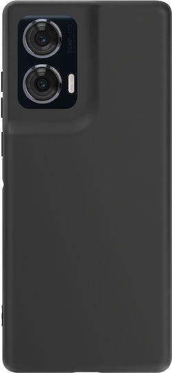 Mayaxess Case Motorola Edge 50 Fusion Soft Silicone Thin Coating Black