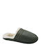 Winterliche Herrenhausschuhe Khaki