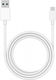 Realme DL154 USB 2.0 Kabel USB-C-Stecker auf USB-A 120 W PD Weiß 1 m 611602000020 Bulk