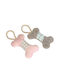 Camon Fabric Bone Toy with Handle and Sound 13cm