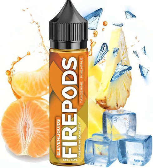 Eleven Liquids Ароматен изстрел Firepods 15мл/60мл 1бр Tangerine Pineapple Ice