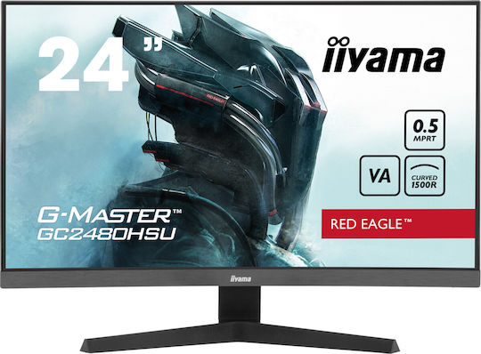 Iiyama G-MASTER GC2480HSU-B1 VA Curbat Monitor 23.6" FHD 1920x1080 180Hz
