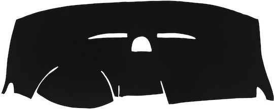 Opel Corsa D 2006-2014 Small Screen Dashboard Cover Black