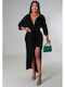 Midi Dress for Wedding and Christening Solid Queen25-B10155