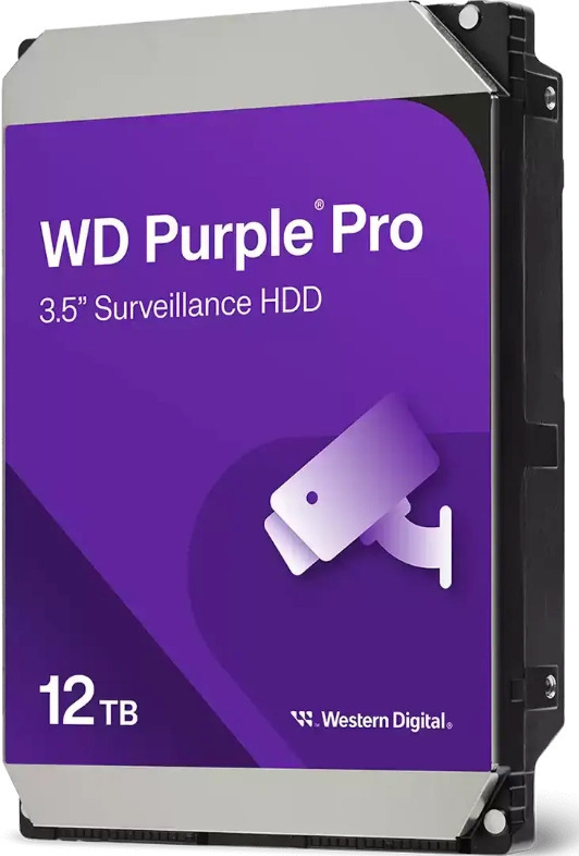 Western Digital Purple Pro Surveillance 12TB HDD Σκληρός Δίσκος 3.5