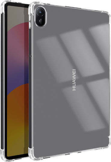 Avizar Huawei MatePad SE 11 Shockproof Flexible Reinforced Corners Transparent Tablet Case