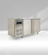 Ecofridge Cb-150 Παγκος Inox Στατικο Ψυγειο 208λτ Χωρητικοτητα Πλατος 155cm