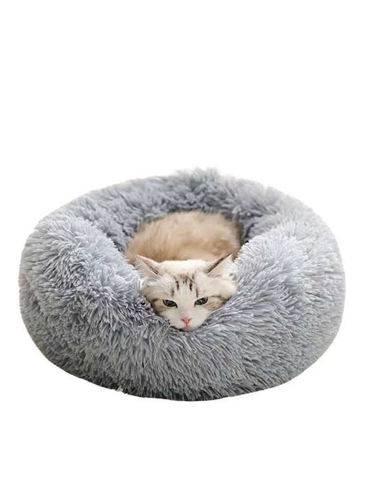 Glee Poof Dog Bed Gray 60x60cm