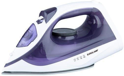 Eurolamp Steam Iron 2200W with Non-stick Plate and Continuous Steam Supply 20g/min