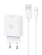 Usams Charger with USB-A Port and Cable Lightning 18W Quick Charge 3.0 Whites (US-CC083)