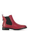 Stiefeletten Damen Rot