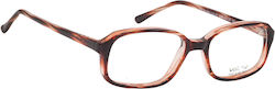 Valerio Women's Acetate Frame Brown Tortoise