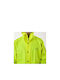 Anorak Street Long Men's Waterproof Riding Jacket Fluo Yellow