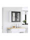 Lucca Cabinet Wall Black 60x31x60pcs
