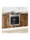 Kalmar Шкаф за Долен Фурна Smoked Oak Wood 60x46x81.5бр
