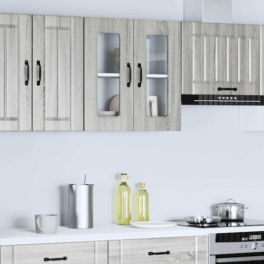 Kalmar Ντουλάπι Κρεμαστό Γκρι Sonoma 60x31x60εκ.