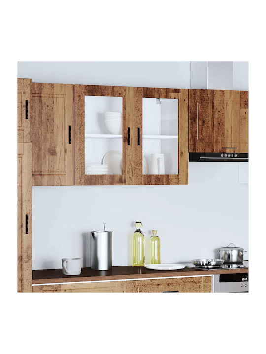 Porto Cabinet Wall Old Wood 80x31x60pcs