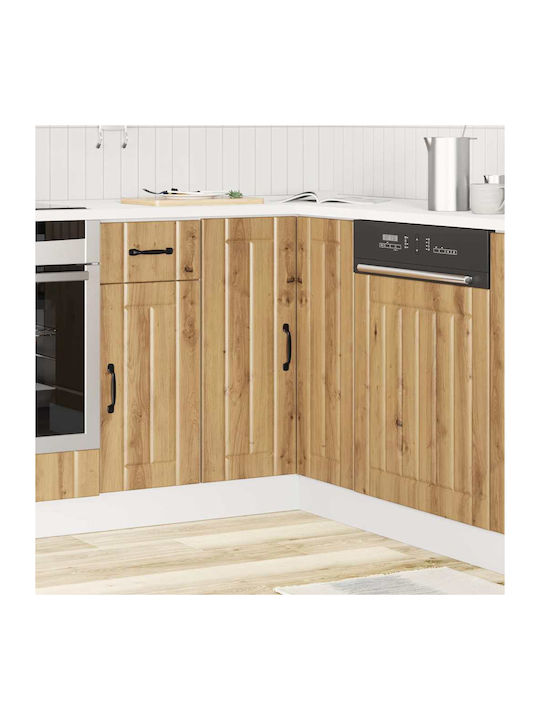 Lucca Corner Cabinet Wall Artisan Oak 75.5x75.5...
