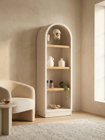 Βιβλιοθήκη Santorini 60x38x178εκ. Βιβλιοθήκη Santorini 60x38x178εκ.
