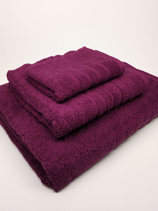 Face Towel 50x100 600gsm 100% Cotton Purple