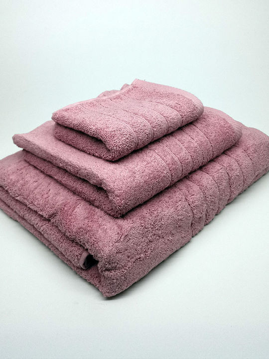 Handtuch 30x50 600gsm 100% Baumwolle Rosa