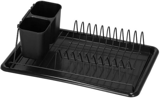 Στραγγιστήρι Νεροχύτη Inox Μαύρο 40x19x13cm