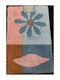 Badematte 50x80 100% Baumwolle Rosa-Hellblau